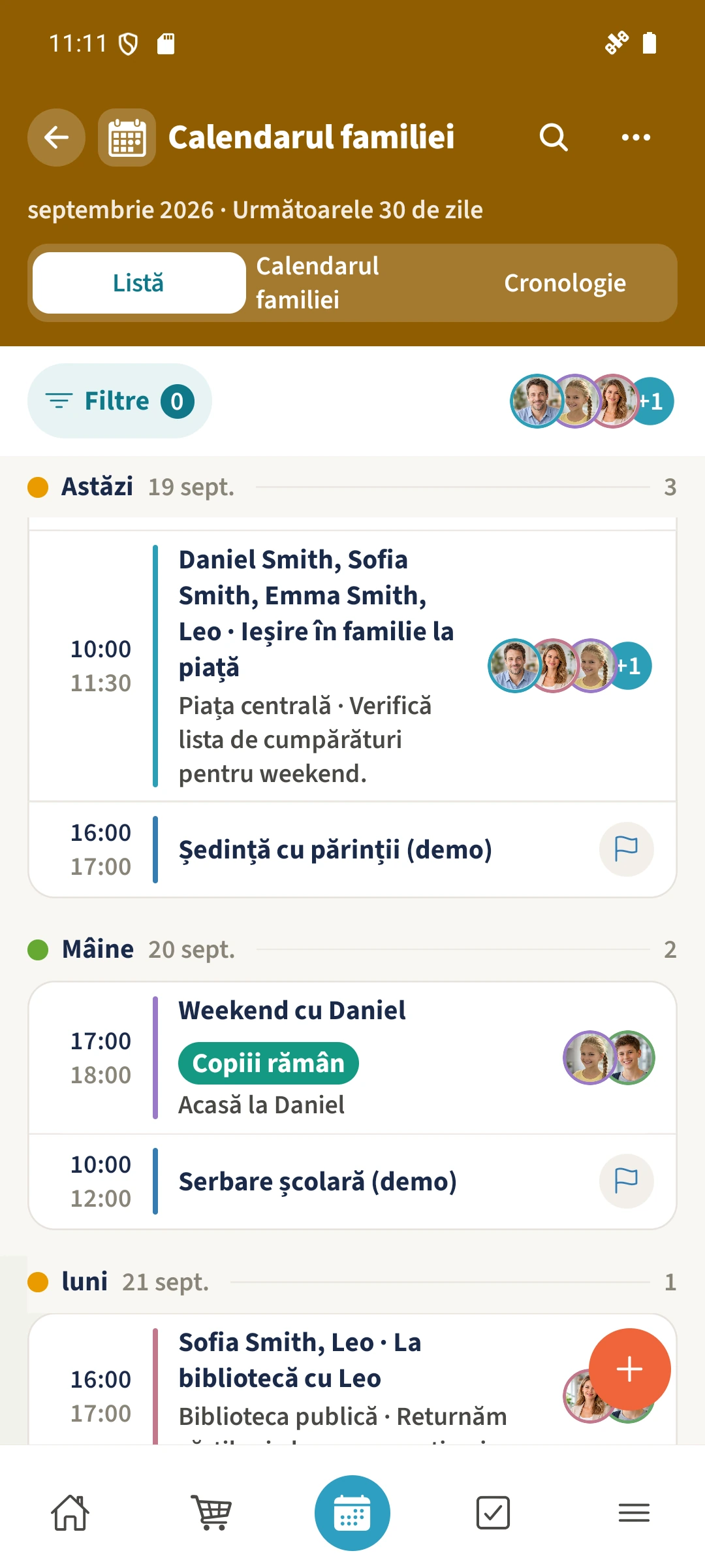 Calendar — Calendare importate