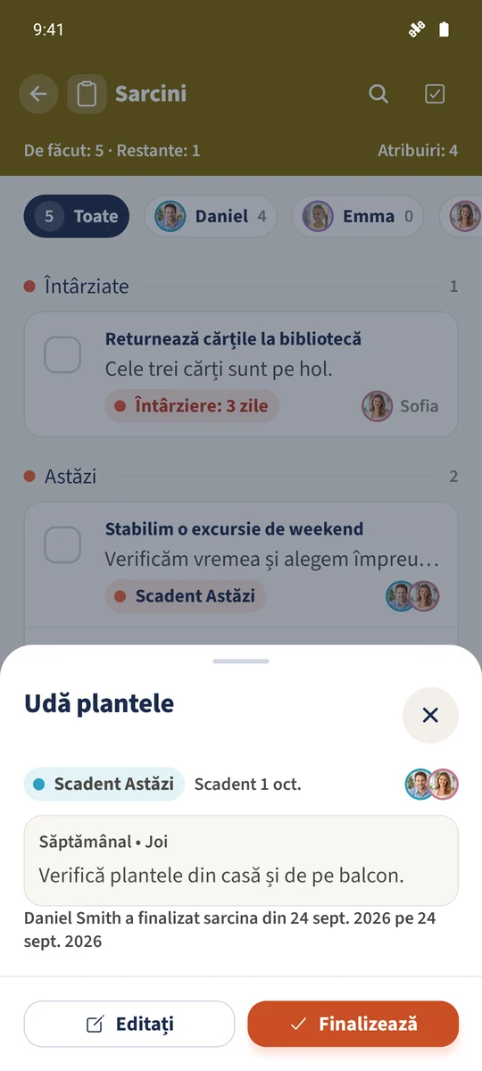 Istoricul recurenței